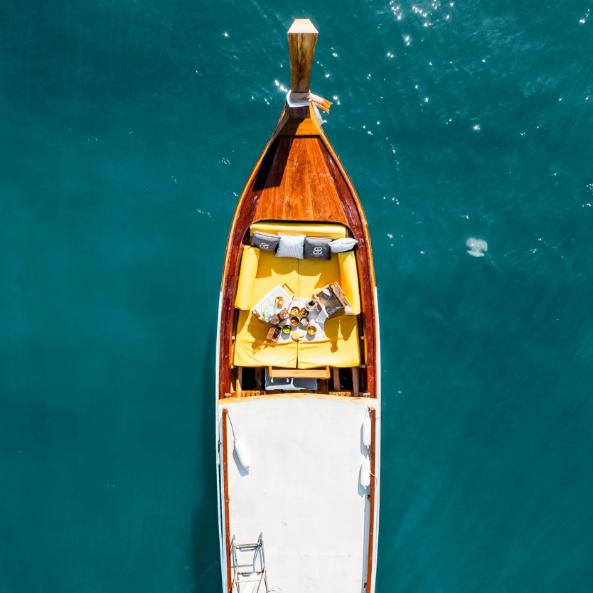 Luxury Longtail Boat for our Thailand Lantern Festival Tour